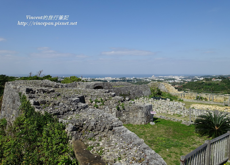 一之郭 城牆上