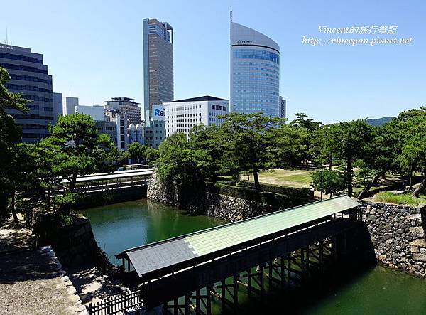 天守台看鞘橋