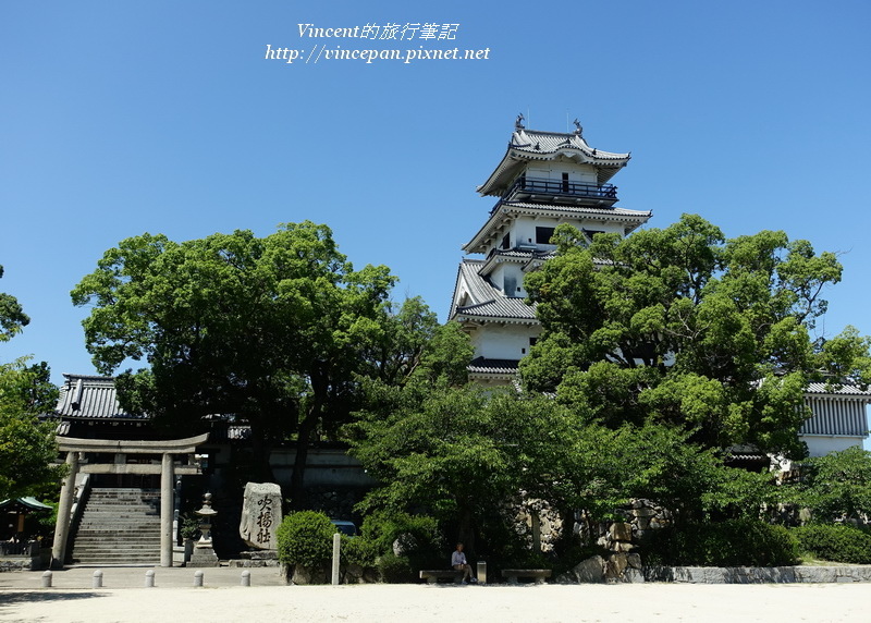 天守與吹揚神社