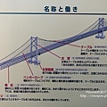 大鳴門橋的模型解說