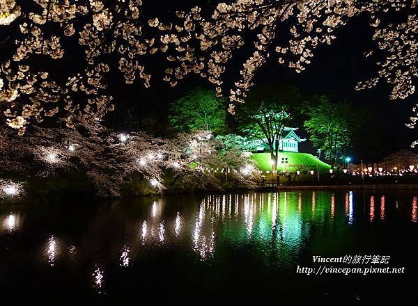 高田城夜櫻