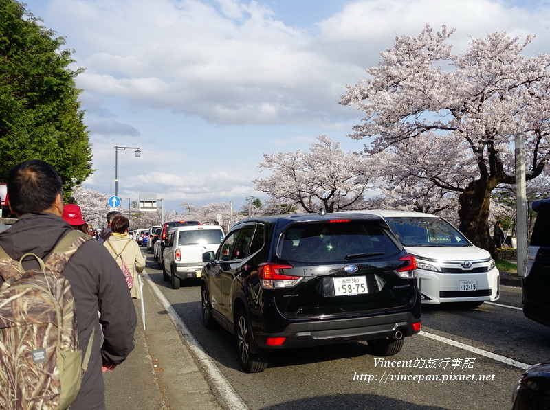 高田公園塞車