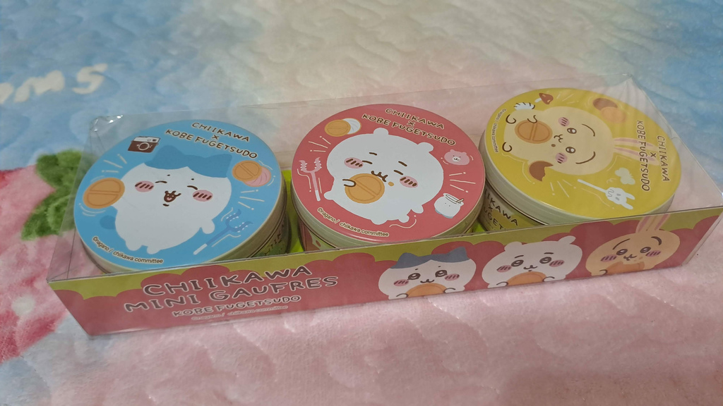 【開箱】神戶風月堂x吉伊卡哇 聯名迷你法蘭酥罐