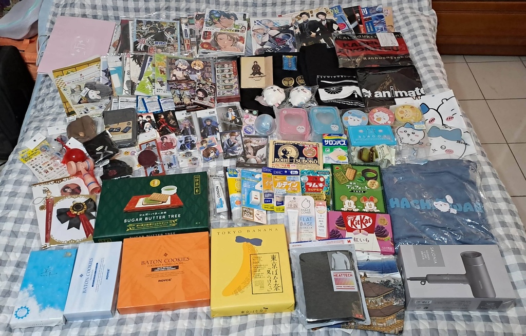 【開箱】2025年1月~日本東京自由行~戰利品集合