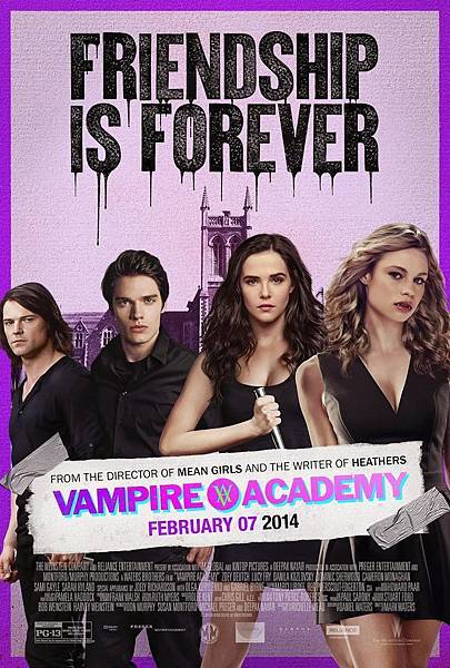 Vampire Academy USA Poster 2