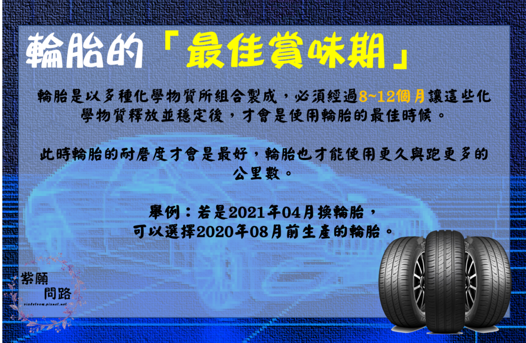 汽車輪胎越新鮮越好嗎? 認識輪胎的最佳賞味期 汽車輪胎越新鮮越好嗎? 認識輪胎的最佳賞味期2.png