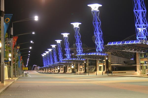 Sydney Olympic Park雪梨奧運公園夜景2