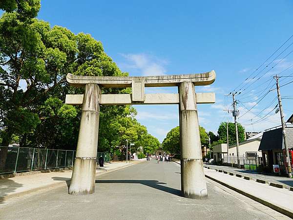 福岡景點 博多箱崎筥崎宮 錢洗御神水 日本三大八幡宮之一 這是哈魯的小人物上籃 痞客邦