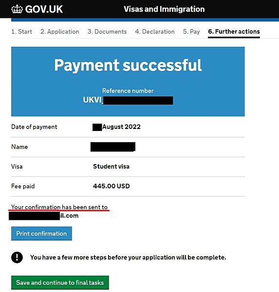 英國學生簽證申請流程Part 2 (2022/08更新)
