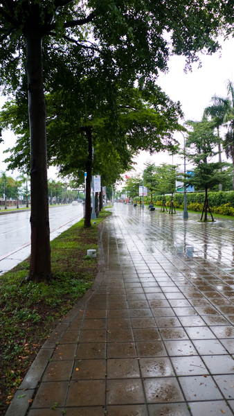 World Game Main Stadium sidewalk