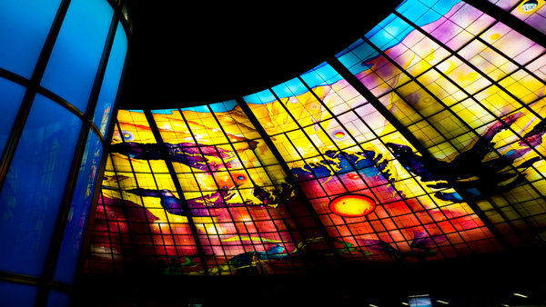 KRTC Formosa Boulevard station "Dome of Light"