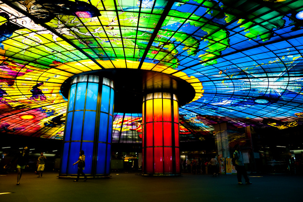 KRTC Formosa Boulevard station "Dome of Light"