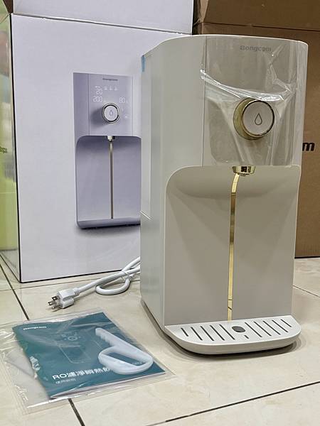 瞬熱飲水機開箱｜【幫康RO濾凈瞬熱飲水機SR3】｜一週使用心