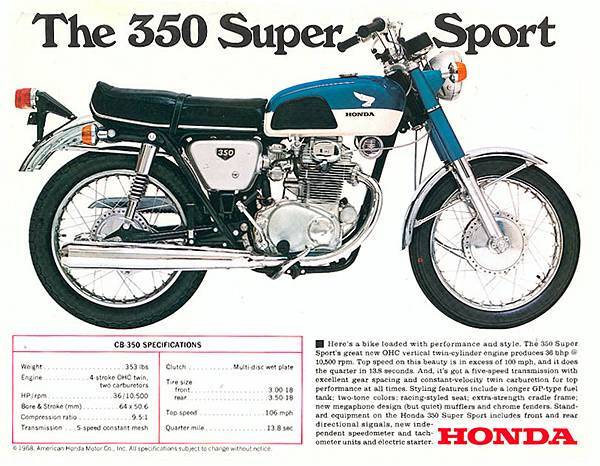 1968 Honda CB 350