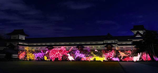 【秋日登場！teamLab ft.金澤城，古老與現代藝術的完