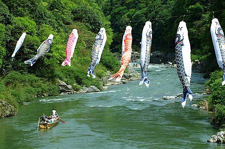 保津川遊船夏天