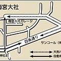 梅宮大社MAP