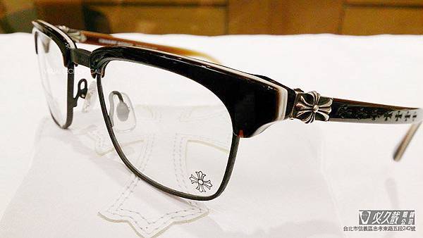 Chrome Hearts  必久戴眼鏡 Visual Tech Optical 台北 信義區