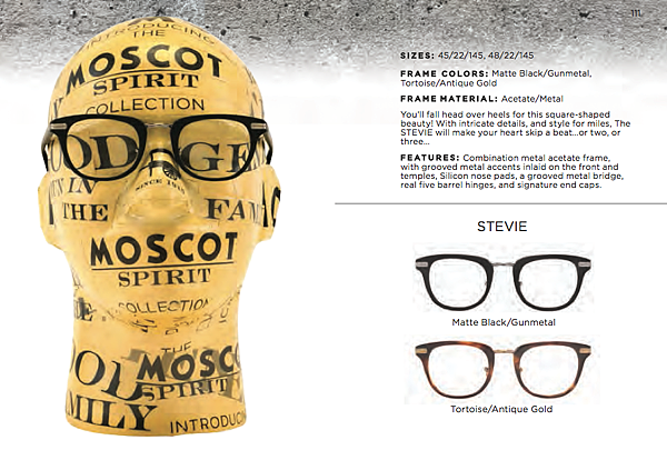 Moscot Spirit @ 必久戴眼鏡 Visual Tech Optical