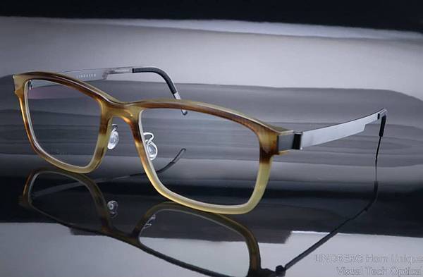 LINDBERG 牛角鏡框 Horn Unique Titanium  @ 必久戴眼鏡 Visual Tech Optical