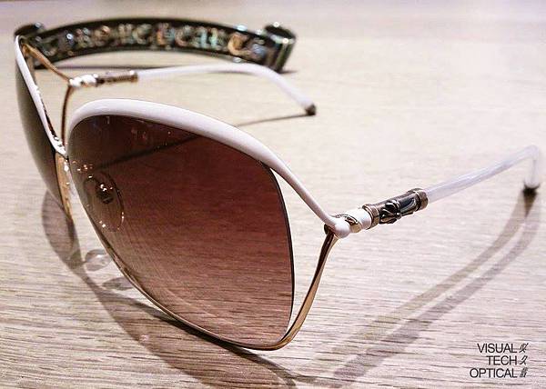 Chrome Hearts 克羅心- Fisheye Chrome Hearts 授權代理台北台灣信義區必久戴眼鏡 Visual Tech Optical