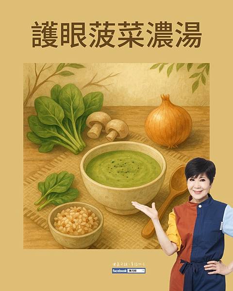 20250510你老花了嗎？小心腦也老化了_護眼菠菜濃湯