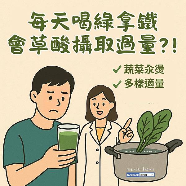 20250718綠拿鐵草酸攝取過量