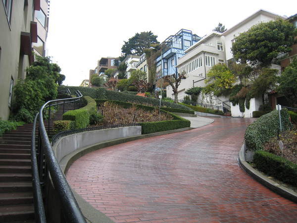 Lombard St. switchback