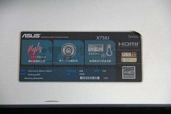 ASUS X750J