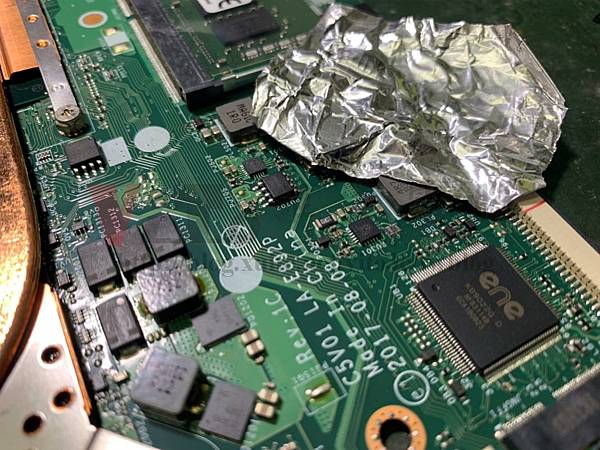 ACER A515-51 主機板供電異常維修