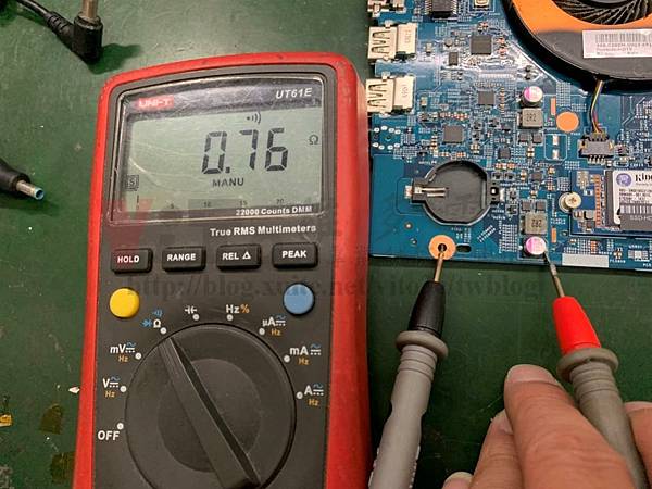 ACER VN7-791G 待機供電短路