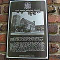 Information Plaque of the Church