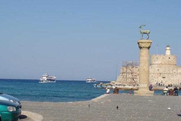 Mandraki harbour