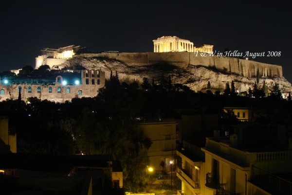 The last night in Athens.