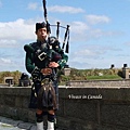 Halifax Citadel-bagpipes show