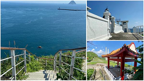 基隆燈塔,白米甕砲台,基隆嶼,基隆港,白米甕尖,和平島,潮境公園,海洋,郊山步道,燈塔,古蹟