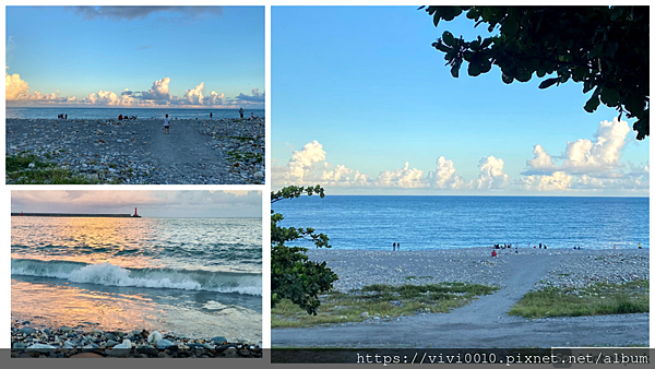 ,花蓮,北濱公園,海邊,看海,沙灘排球,地景,3D,