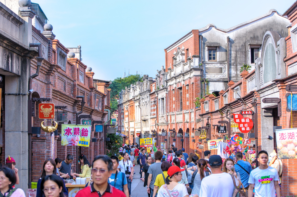 大溪老街,豆乾,巴洛克建築,大溪橋