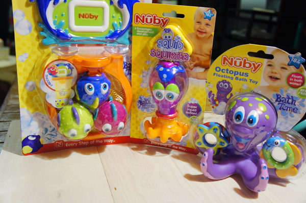 NUBY洗澡玩具