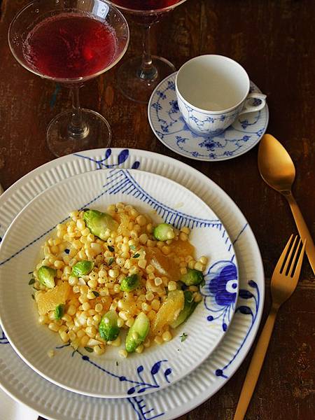 娃娃菜柳橙玉米