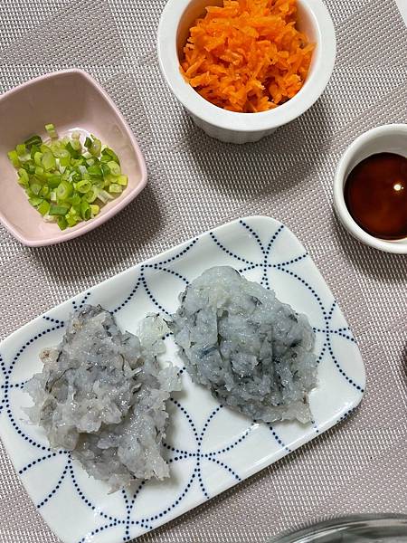 親子料理食譜  海苔玉米蝦餅
