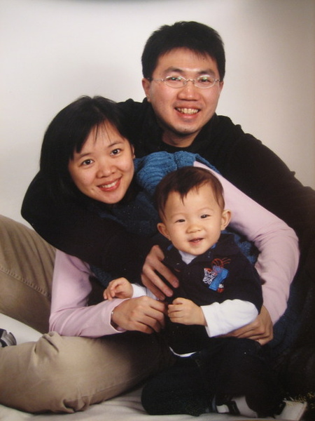 2008.1.26 全家福照(妹妹在肚子裡啦)