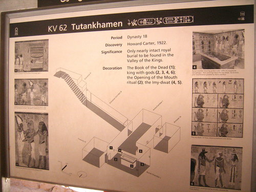 圖坦卡門陵墓(擷取自網路圖片)