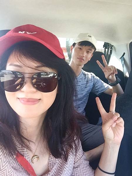 自駕遊很隨性開心 。