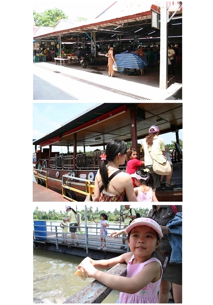 2008泰國第2天~水上人家三合一之遊塔金河
