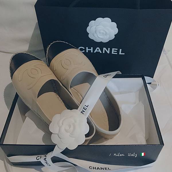 米蘭 Chanel Espadrilles 米蘭 Chanel Espadrilles