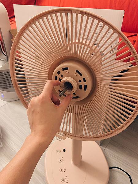 家電開箱 正負零電風扇