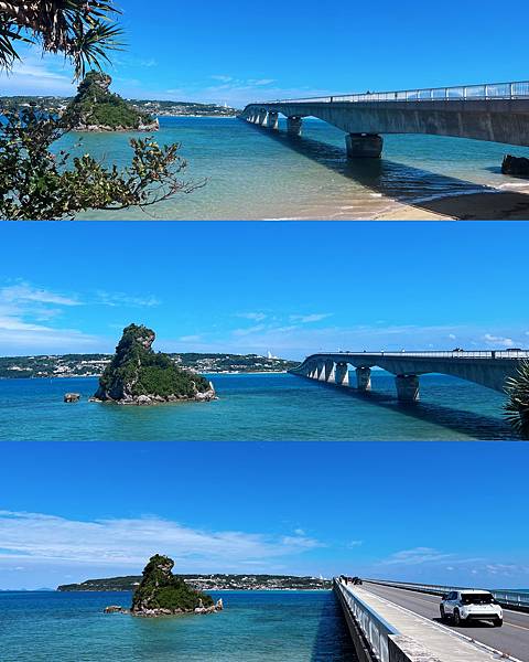 沖繩一日租車自駕遊古宇利跨海大橋、 Heart Rock心型岩、Shrimp Wagon蝦飯