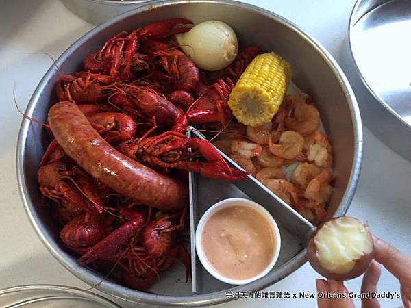 【美東21日蜜月旅行-餐廳】紐奧良New Orleans美食推薦-必吃Crawfish，在地人都知道GrandDaddy's restaurant-路易西安那州Louisiana