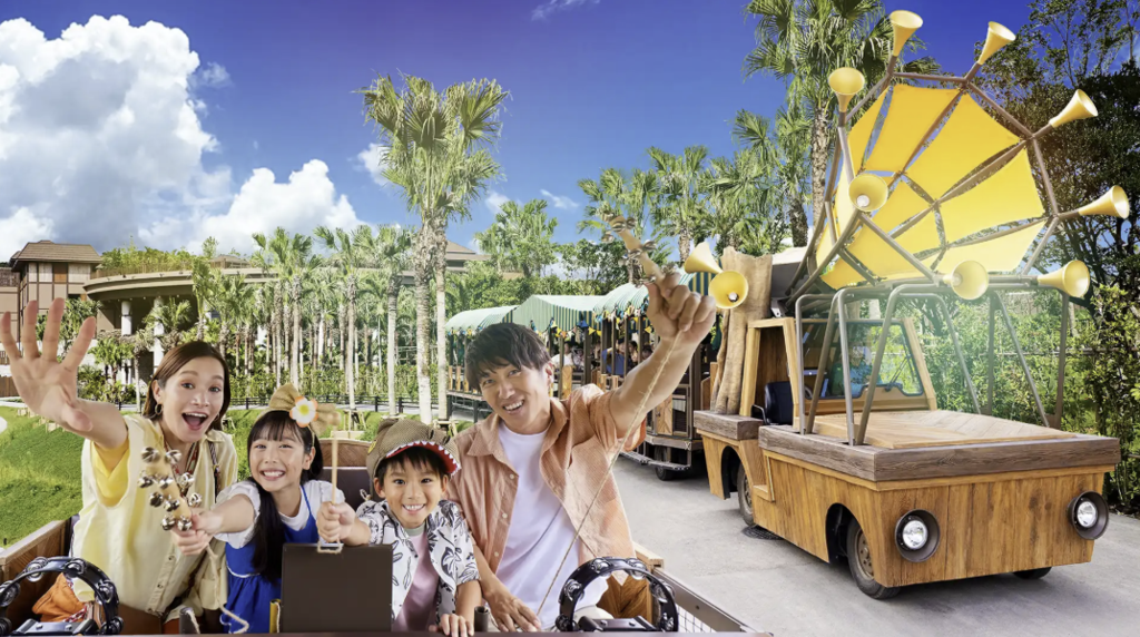 沖繩JUNGLIA 叢林樂園 開箱Tam Tam Tram 